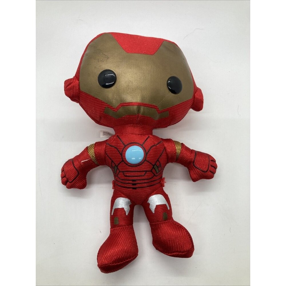 Rare 2012 FUNKO PLUSHIES Marvel SUPERHERO 9" Plush AVENGERS IRON MAN